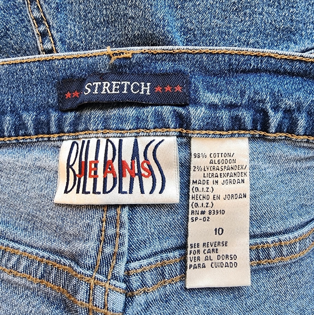 Vintage Bill Blass High Waisted Denim Shorts - Picture 5 of 5